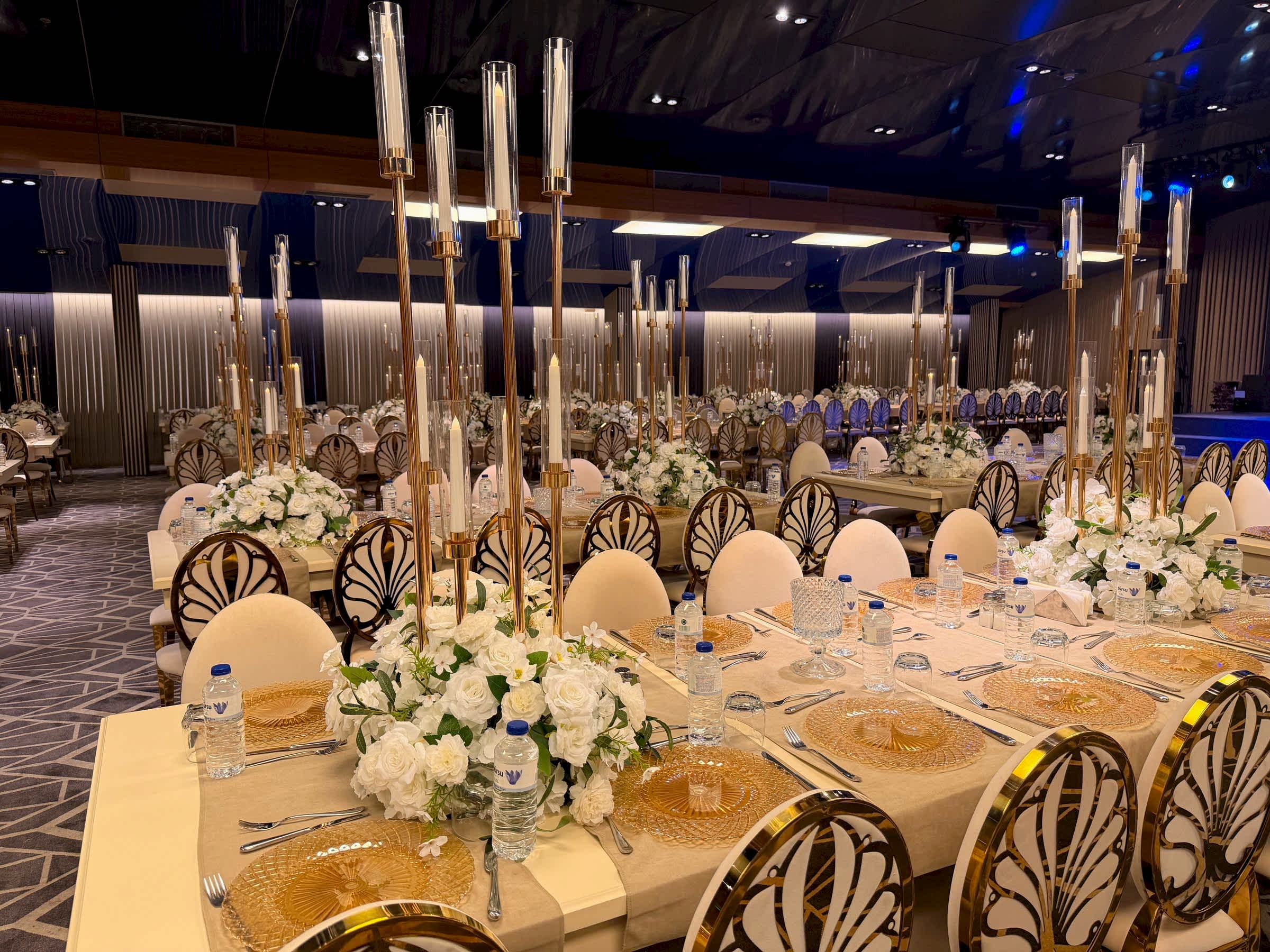 Glory Wedding Dream Hill Hotel Maltepe — after party mekan ve sahne ışıkları