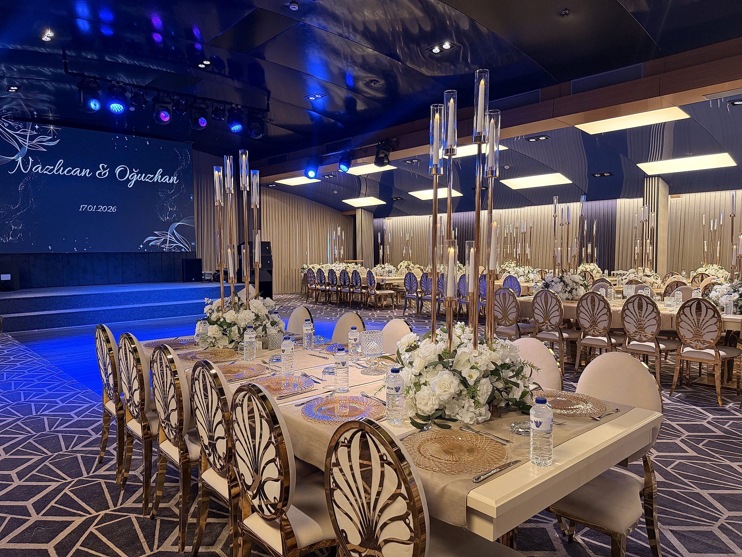 Glory Wedding Dream Hill Hotel Maltepe — nişan mekan düzeni
